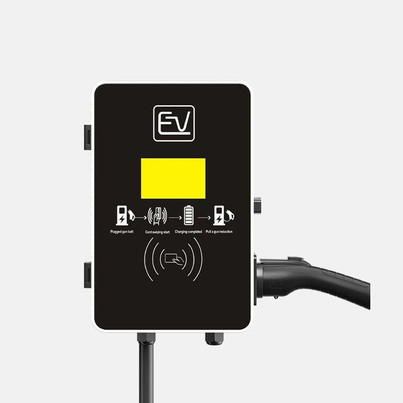 Cargador de automóvil eléctrico de tipo 2 con alto retardante de llama de combustible PC de 3 fases 16A