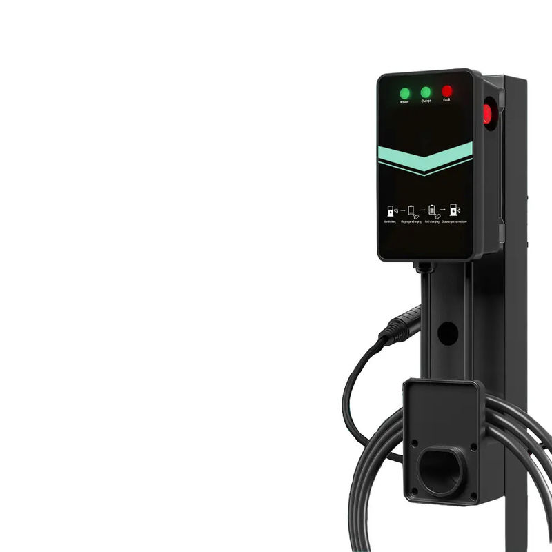 Estación de carga montada en la pared de la CA EV del Type2 32A del estándar europeo 7kw para el hogar