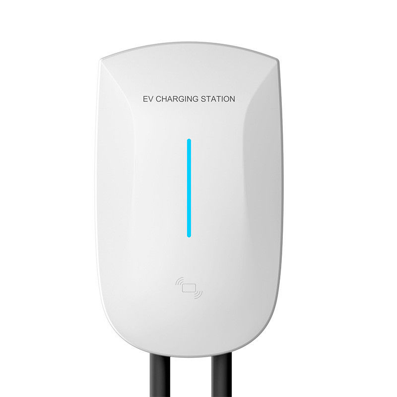 7kw tipo montado en la pared - control estándar europeo del App del cargador de 2 EV rápidamente que carga