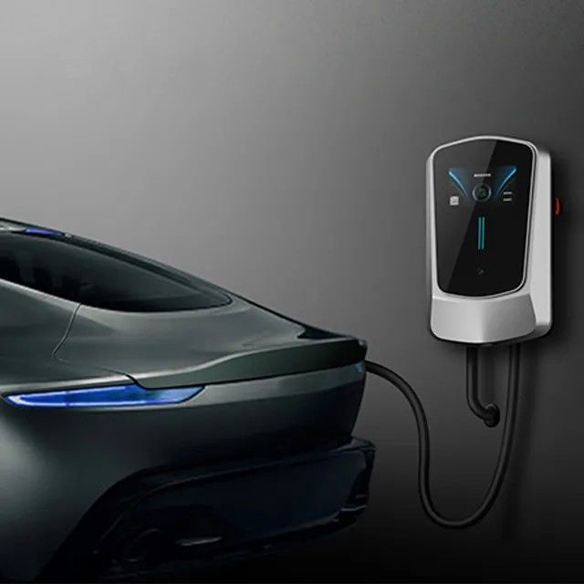 Control de la aplicación 3 Fase Nivel 2 Cargador de vehículos eléctricos de pared Estación de carga para el hogar de automóviles inteligentes