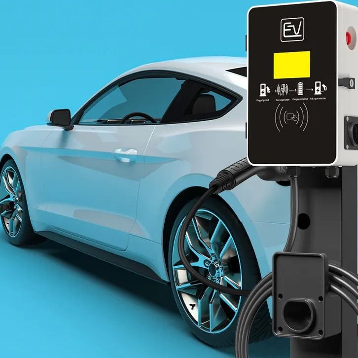 Cargador para automóviles de tipo 2 para el hogar de 22kw de tres fases montado en la pared OEM ODM