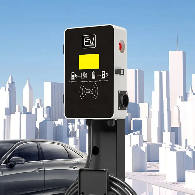 tipo portátil montado en la pared de carga rápido de 3 fases 380v - cargador de 2 EV