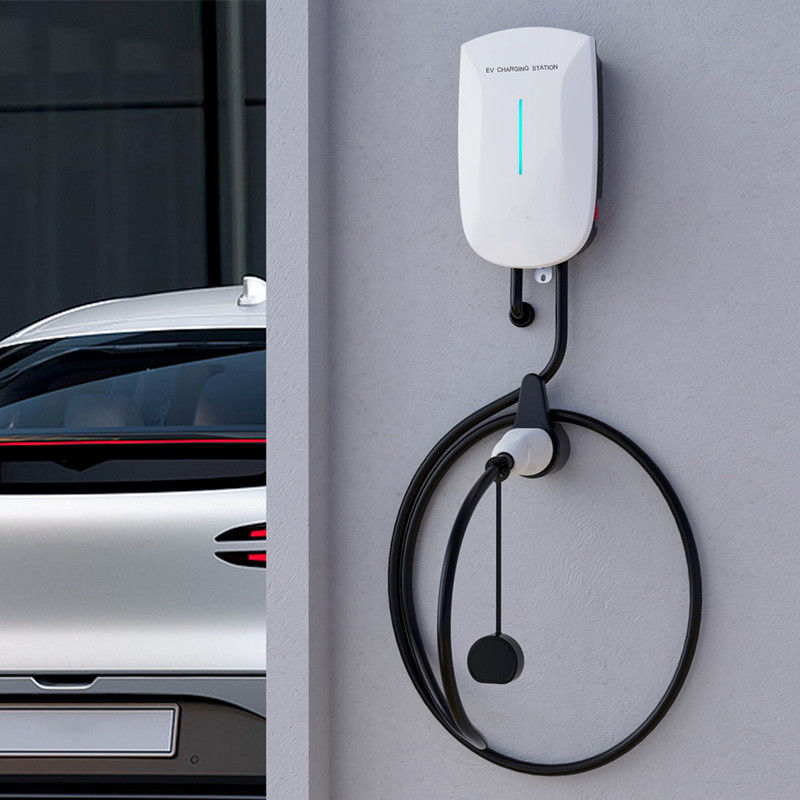 Birlar la columna de tarjeta montó 240v el cargador portátil del tipo 1 EV para Tesla BMW
