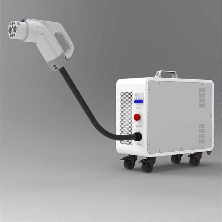 4,3 cargador rápido portátil de la pantalla 380V 32A DC de la pulgada para EV