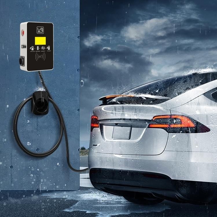EV tipo de 3 fases - cargador 2 22 kilovatios para la carga rápida casera