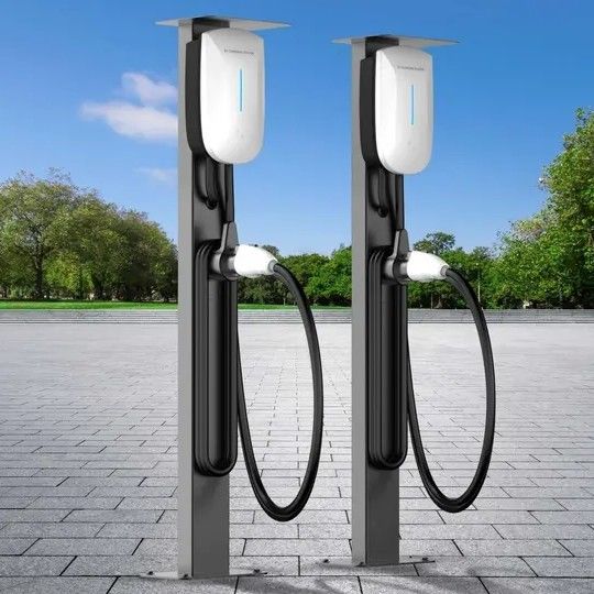 App Control Box 22 kilovatios Estación de carga de vehículos eléctricos montada en la pared para uso doméstico
