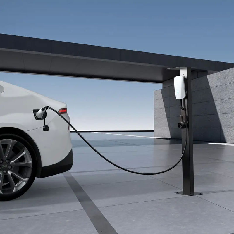 Estación de carga de vehículos eléctricos para el hogar montada en la pared