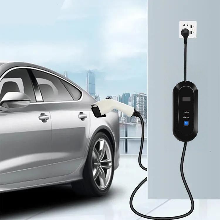 Tipo del OEM 220V del ODM - 2 protección portátil de la salida del cargador de la CA EV