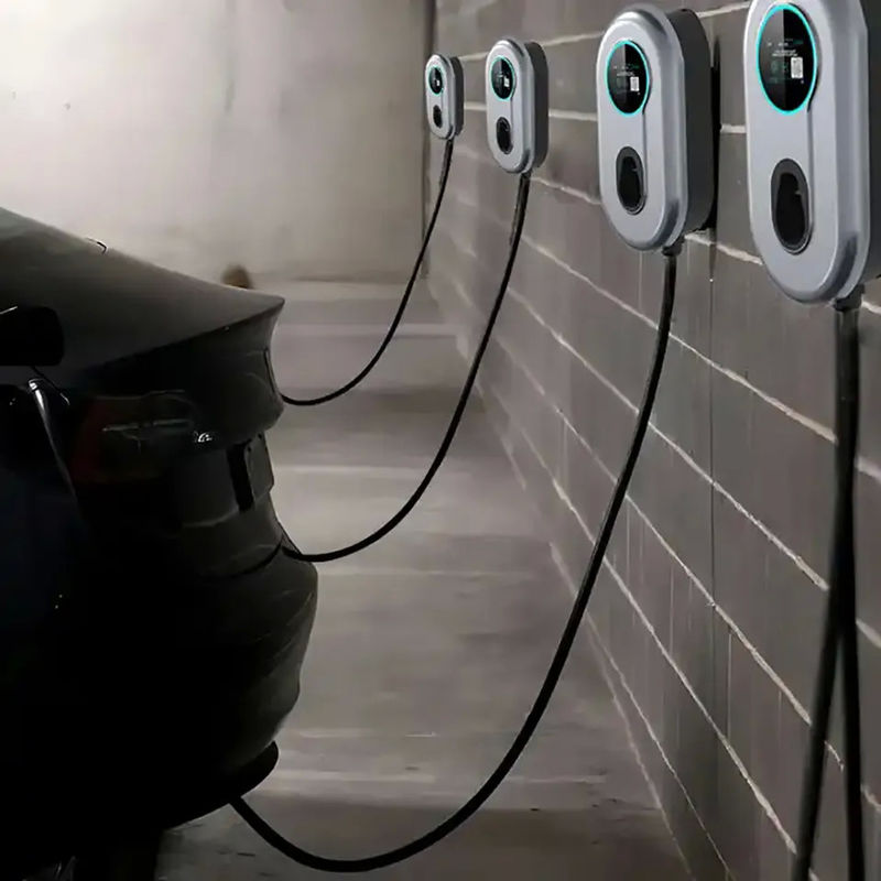 3 tipo de las fases 400v - 2 cargador Wifi de la CA EV que carga la corriente ajustable