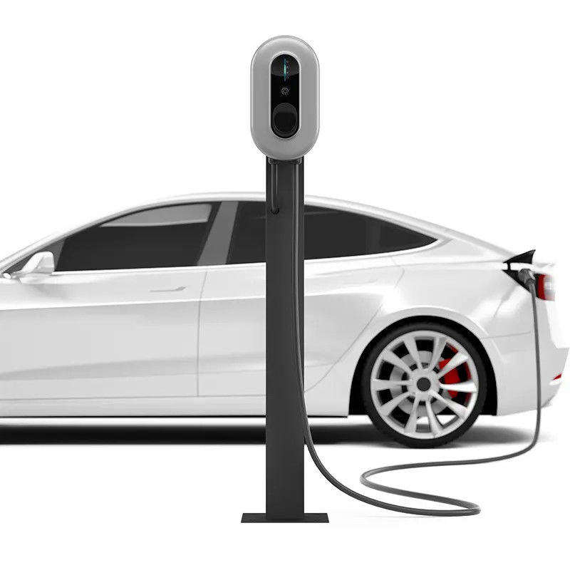 Protección de sobrecorriente Bluetooth Tipo 2 cargador de EV 7kw para la carga en el hogar