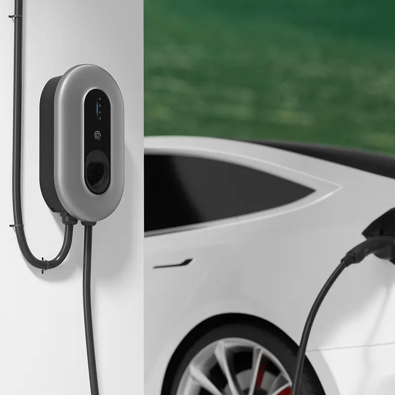 3 el cable IP65 Wifi de Moldes 5m permitió el tipo - cargador de 2 EV con Rohs