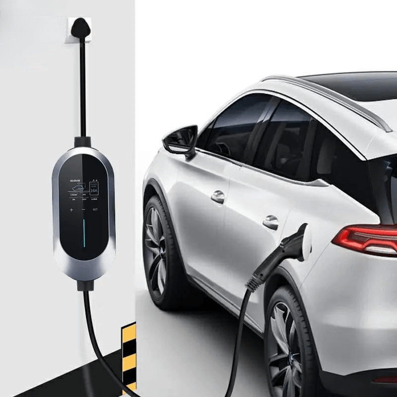 230V ECO 3 fija el botón del tacto cargador rápido de la CA de 7,2 kilovatios sobre la protección de la carga