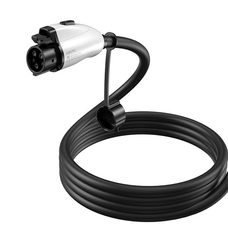 Tipo del tipo 1 del ODM 48A del OEM - cable de carga del hogar de Ev de 2 cargadores de corriente alterna con el sensor de temperatura