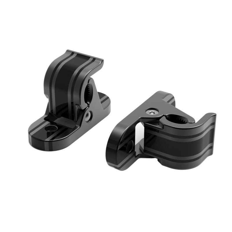 la abrazadera montada en la pared del soporte 2pcs fijó el tenedor de carga del cargador de los accesorios EV de los clips EV