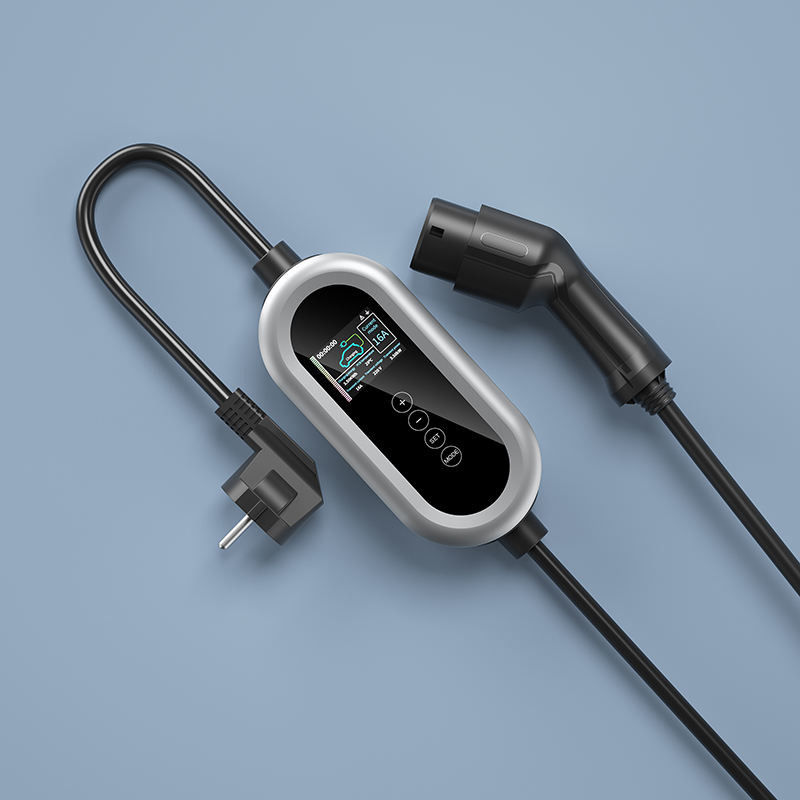 Cargador de automóviles eléctricos de fase única comercial de 230 V Tipo 2 para Tesla