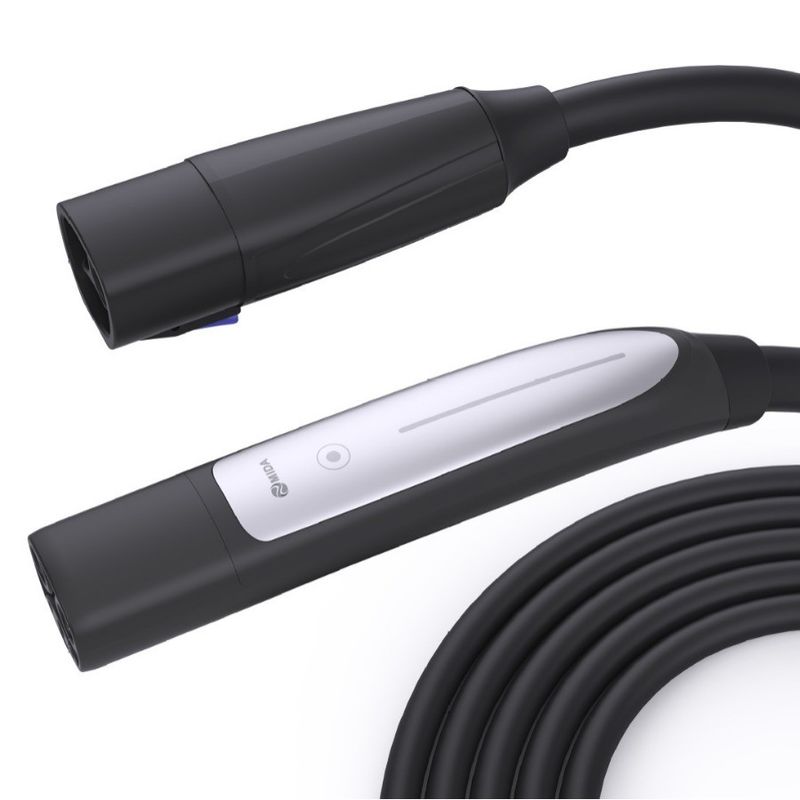 Tesla Nivel 2 16A 32A EV Cable de carga de extensión NACS AC EV enchufe con informe UL