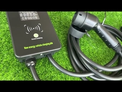 estación de carga montada EV de la protección contra sobrecorriente de la pared de la caja del tipo 32A 1 para el hogar