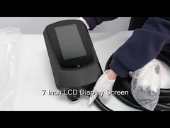 Estación de carga montada en la pared modificada para requisitos particulares estándar de Amerian EV de la pantalla 7kw para el hogar