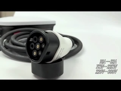 3 uso en el hogar montado en la pared encajonado de la estación de carga de 2 32A EV de la fase